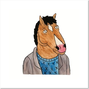 BoJack Horseman Watercolor Posters and Art